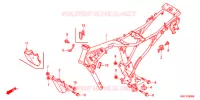 CADRE pour Honda CB 150 UNICORM DAZZLER de 2006