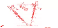 ARBRE A CAMES   SOUPAPE pour Honda CB 150 UNICORN de 2006