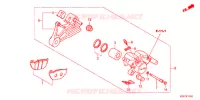 ETRIER DE FREIN ARRIERE pour Honda CB 150 UNICORN DAZZLER de 2012