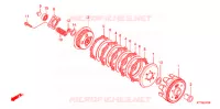 EMBRAYAGE pour Honda CBF 150 de 2007