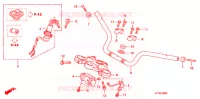 GUIDON   TE DE FOURCHE pour Honda CBF 150 de 2007