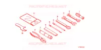 OUTIL pour Honda CBF 150 de 2007