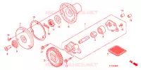 POMPE A HUILE pour Honda CBF 150 de 2007