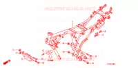 CADRE pour Honda CBF 150 de 2010