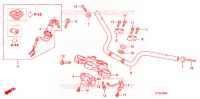 GUIDON   TE DE FOURCHE pour Honda CBF 150 de 2010