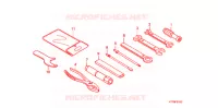 OUTIL pour Honda CBF 150 de 2010
