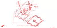 COUVRE CULASSE pour Honda CBR 250 R BLACK de 2013