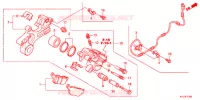 ETRIER DE FREIN ARRIERE pour Honda CBR 250 R WHITE de 2013