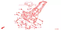 CADRE pour Honda CBR 250 R REPSOL de 2013