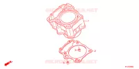CYLINDRE pour Honda CBR 250 R REPSOL de 2013