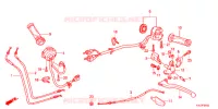 LEVIER DE GUIDON   CABLE   COMMODO pour Honda CBR 250 R REPSOL de 2013