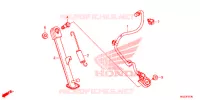 BEQUILLE pour Honda CBR 500 R ABS de 2014