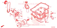 CARTER   POMPE   FILTRE A HUILE pour Honda CBR 500 R ABS de 2014