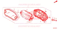 COMPTEUR pour Honda CBR 500 R ABS de 2014