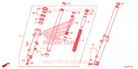 FOURCHE pour Honda CBR 500 R ABS de 2014