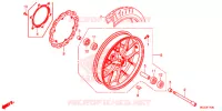 ROUE AVANT pour Honda CBR 500 R ABS de 2014