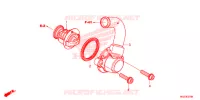 THERMOSTAT pour Honda CBR 500 R ABS de 2014