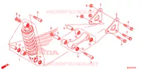 AMORTISSEUR ARRIERE pour Honda CBR 500 R ABS de 2014