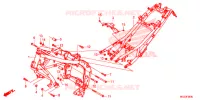 CADRE pour Honda CBR 500 R ABS de 2014