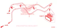 DURITE DE FREIN ARRIERE pour Honda CBR 500 R ABS de 2014