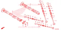 ARBRE A CAMES   SOUPAPE pour Honda CBR 600 R ABS REPSOL de 2013