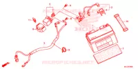 BATTERIE pour Honda CBR 600 R ABS REPSOL de 2013