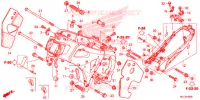 CADRE pour Honda CBR 600 R ABS REPSOL de 2013