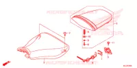 SELLE pour Honda CBR 600 R ABS REPSOL de 2013