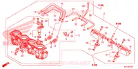 CORPS DE PAPILLON pour Honda CBR 600 RR BLACK, RED de 2014