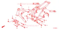 CADRE (2) pour Honda CB1 125 de 2014