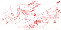 FEU ARRIERE (2) pour Honda CB1 125 de 2014