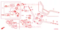 GUIDON   TE DE FOURCHE pour Honda CB1 125 de 2014
