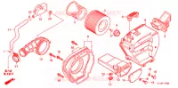 FILTRE A AIR pour Honda STORM 125 Front Drum brake de 2005
