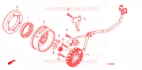 ALTERNATEUR (CGR125SHA,B) pour Honda GR 125 de 2011