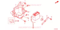 BATTERIE (1) pour Honda CB1 125 RUEDAS FUNDIDAS de 2013