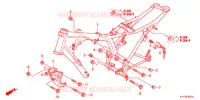 CADRE (2) pour Honda CB1 125 RUEDAS FUNDIDAS de 2013