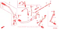 PEDALE   KICK pour Honda CB1 125 RUEDAS FUNDIDAS de 2013