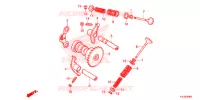 ARBRE A CAMES   SOUPAPE pour Honda CRUISING 125 de 2014