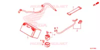 BATTERIE pour Honda CTX 700 ABS de 2014