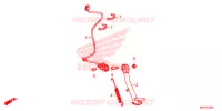 BEQUILLE pour Honda CTX 700 ABS de 2014