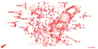 CADRE pour Honda CTX 700 ABS de 2014