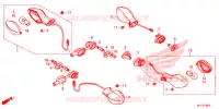 CLIGNOTANT pour Honda CTX 700 ABS de 2014