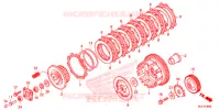 EMBRAYAGE (CTX700A) pour Honda CTX 700 ABS de 2014