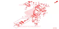 FEU ARRIERE pour Honda CTX 700 ABS de 2014