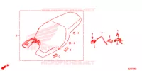 SELLE pour Honda CTX 700 ABS de 2014