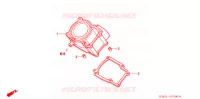 CYLINDRE pour Honda FS 125 SONIC de 2002
