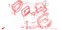 FILTRE A AIR pour Honda FS 125 SONIC de 2002