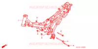 CADRE pour Honda FS 125 SONIC de 2004