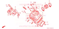 CULASSE pour Honda FS 125 SONIC de 2004