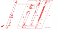 FOURCHE pour Honda FS 125 SONIC de 2004